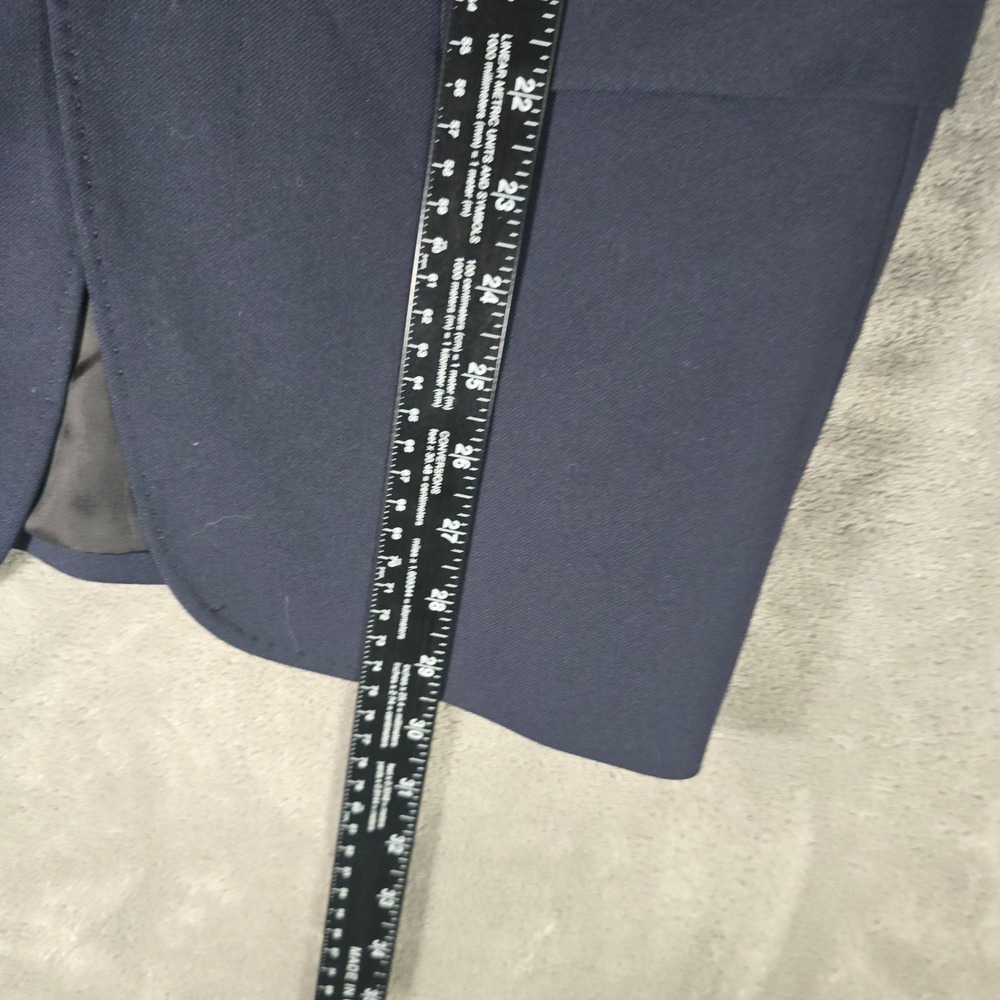 Zara Man Basic Blazer Slim Fit Two Button Navy Bl… - image 5